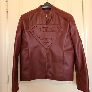 Men's Smallville Superman leather jacket